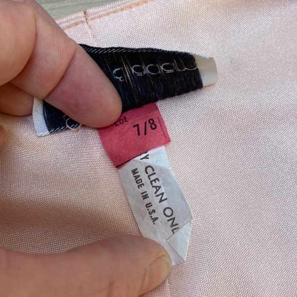 Betsy & Adam Vintage Pink Wrap Dress size Small - Picture 11 of 12